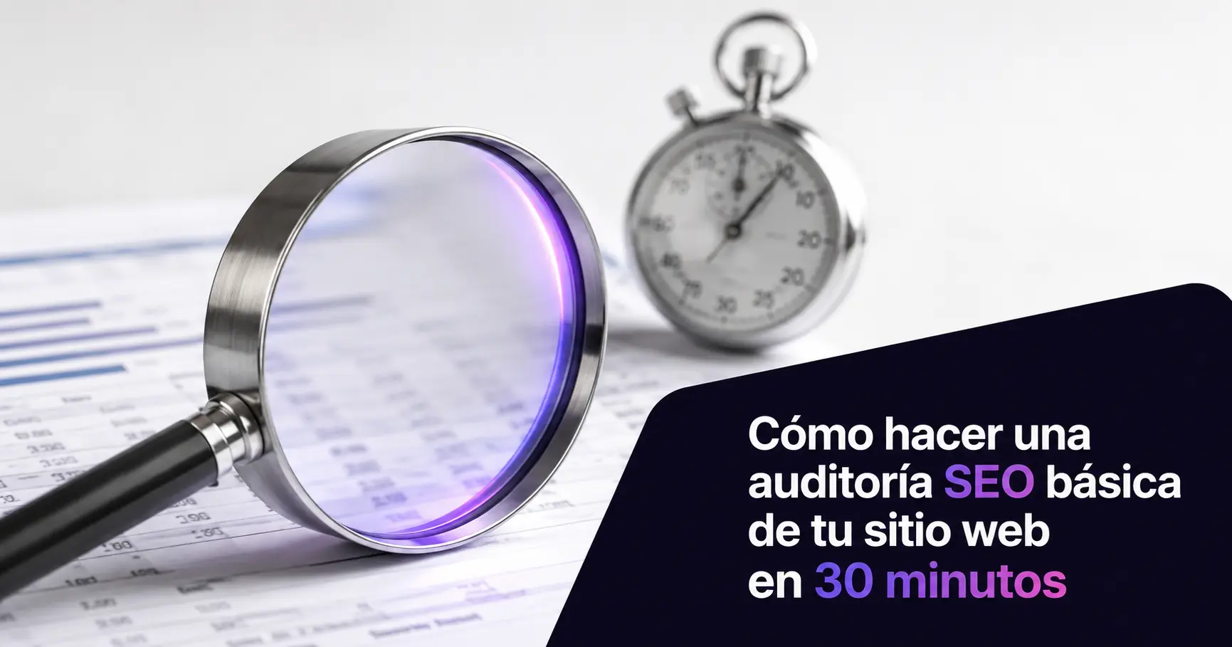 Cómo hacer una auditoría SEO básica de tu sitio web en 30 minutos · VokkoAgency